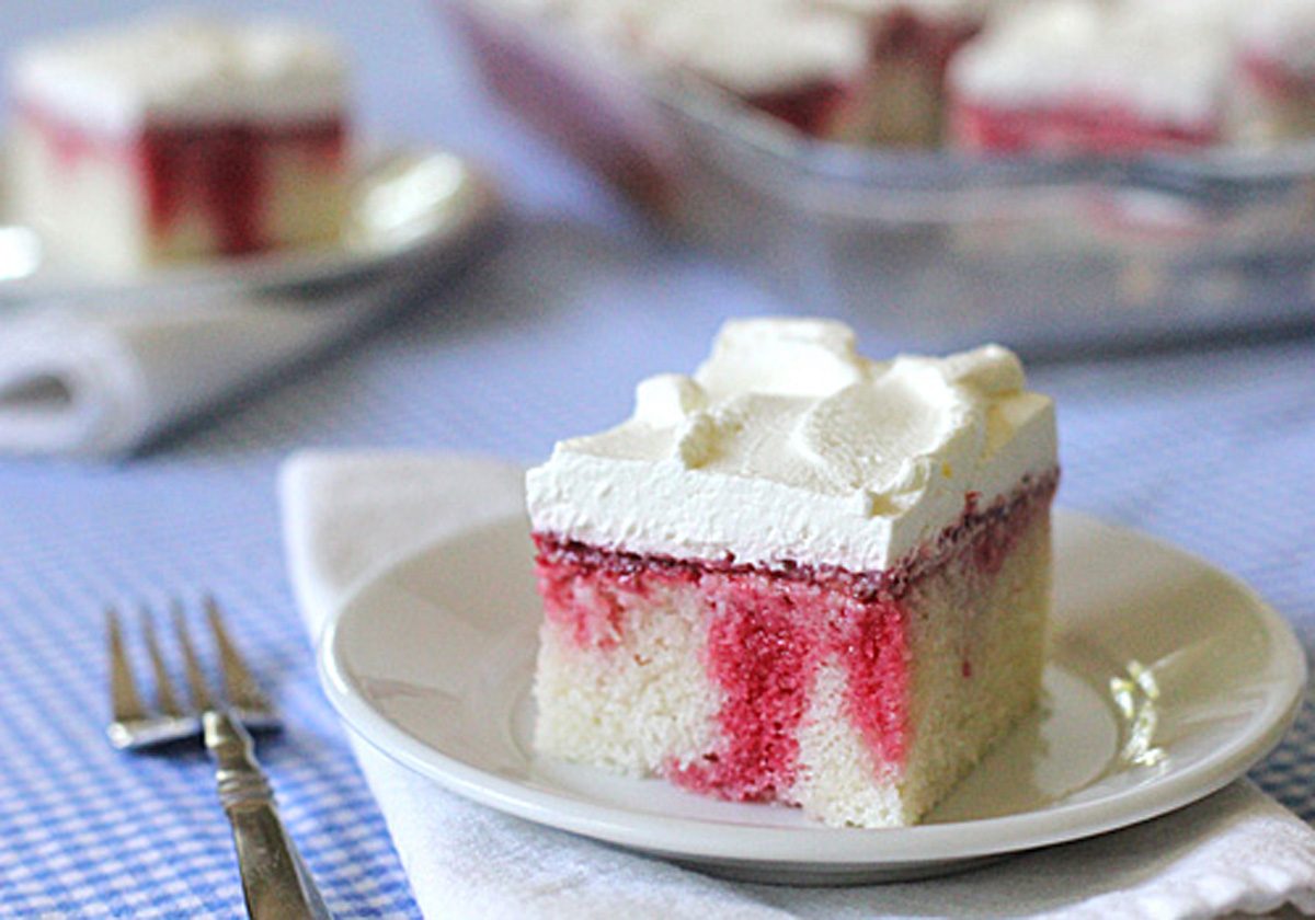 Strawberry Poke Cake
