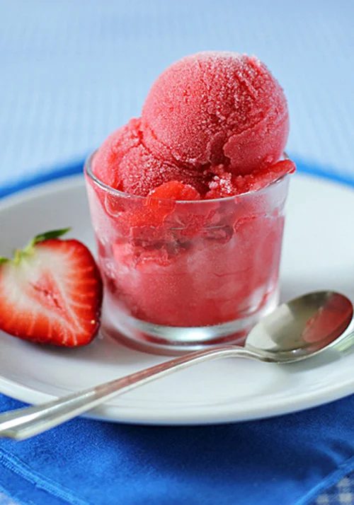 Strawberry Sorbet