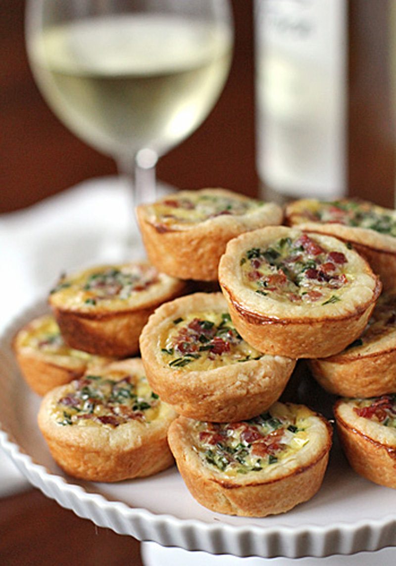Pancetta and Parmesan Tassies