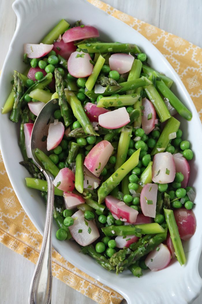 Braised Spring Vegetables