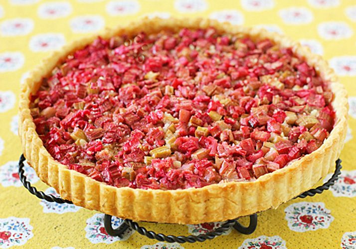 French Rhubarb Tart