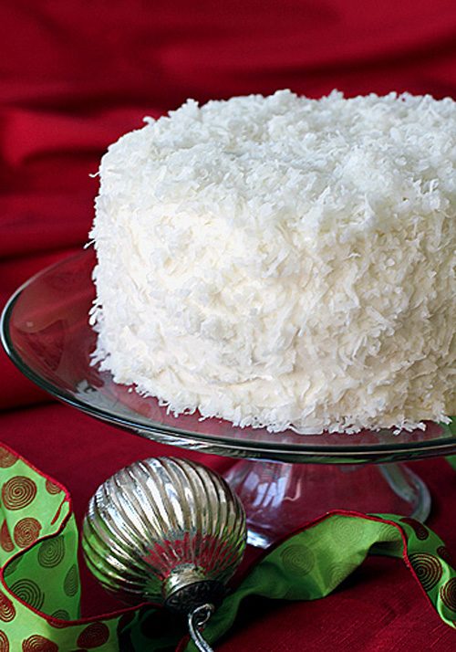 Christmas Coconut Cake
