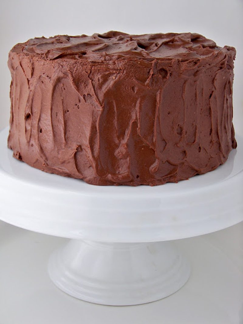 Old-Fashioned Chocolate Cake