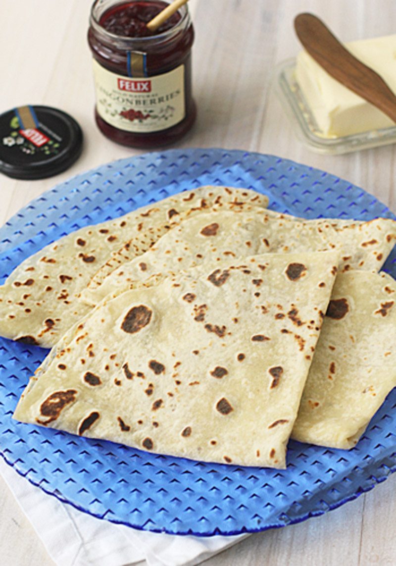 Homemade Lefse