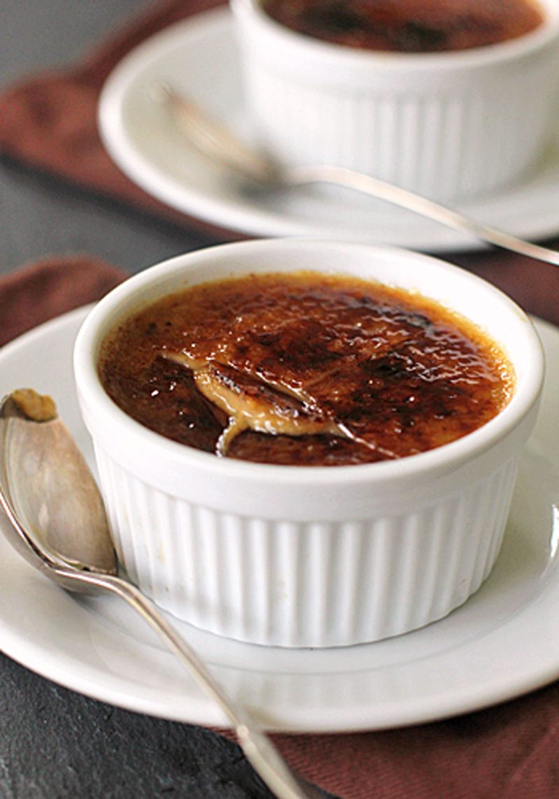 Pumpkin-Bourbon Crème Brûlée