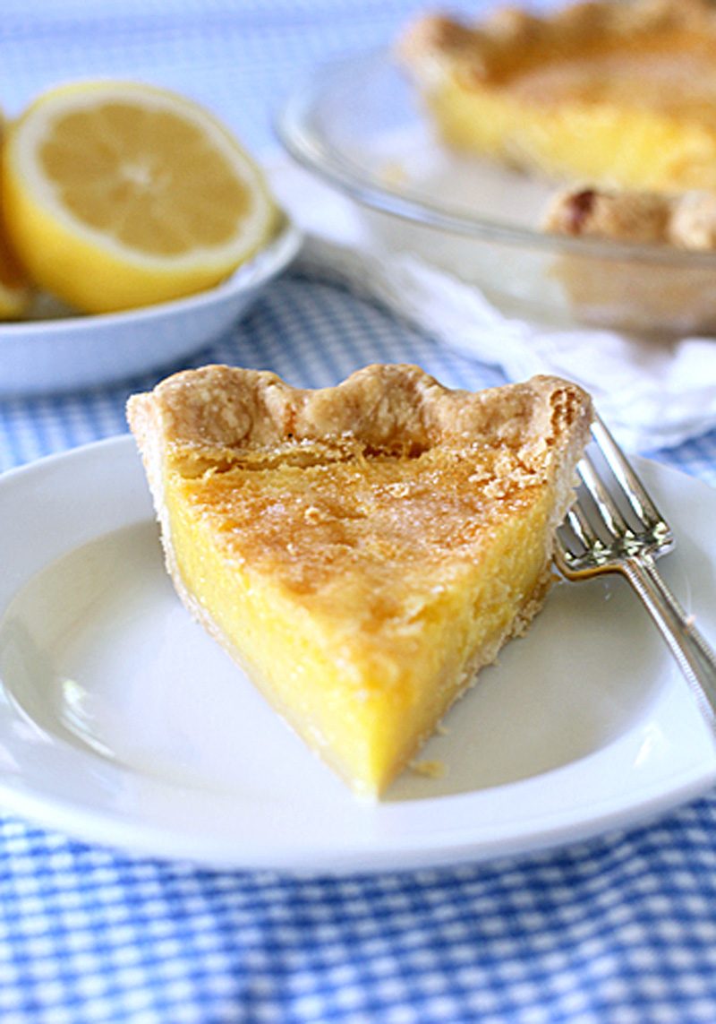 Lemon Chess Pie