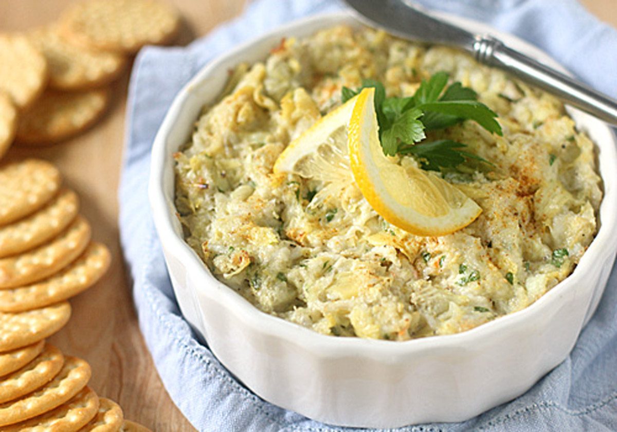 Hot Artichoke-Crabmeat Spread