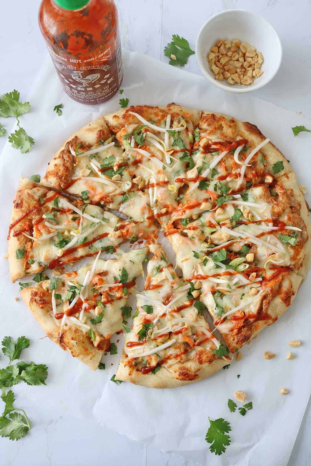 Thai Chicken Pizza