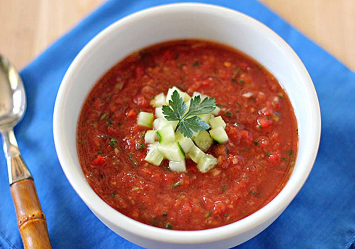 Tomato-Based Gazpacho