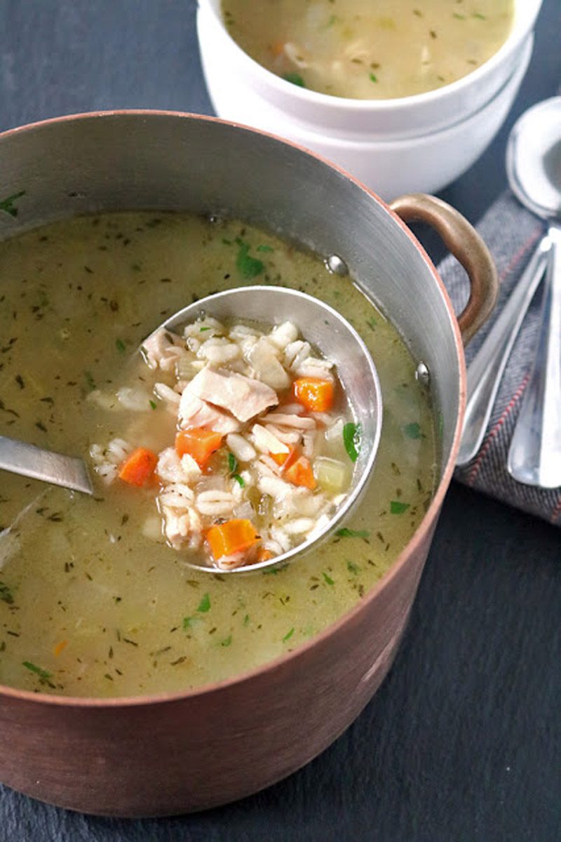 Turkey Barley Soup