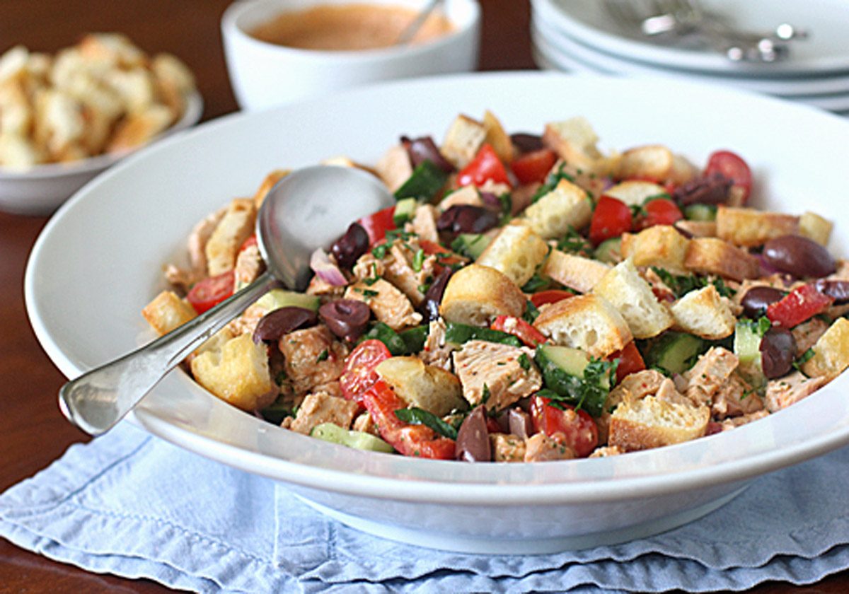 Turkey Gazpacho Salad