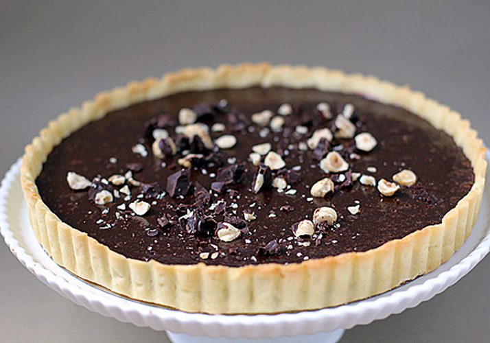 Chocolate Hazelnut Tart
